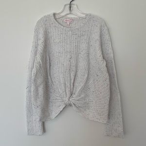 Design History Girls’ White Sweater